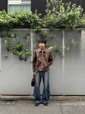 琉星さん（メンズ・182cm・10代）の秋コーディネート