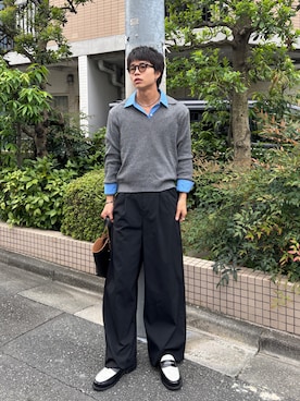 琉星さん（メンズ・182cm・20代）の秋コーディネート