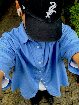 「Alfred Alex（アルフレッドアレックス）のアイテム」を使った、ka-kin_wearさん（メンズ・168cm）の夏コーディネート