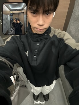 「SETUP7（セットアップセブン）のアイテム」を使った、ka-kin_wearさん（メンズ・168cm）の秋コーディネート