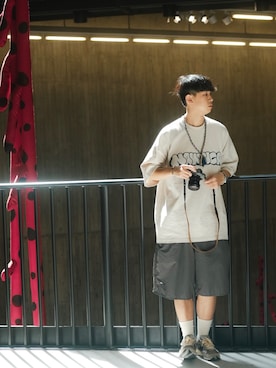 「SENSE（センス）のアイテム」を使った、yoyogi175さん（メンズ・175cm）の夏コーディネート