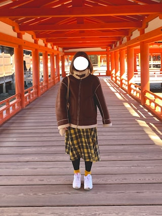 FREAK’S STORE リバーシブルフェイクムートンボア　B3 ライダース FREAK'S STORE（フリークスストア）の「リバーシブルフェイク