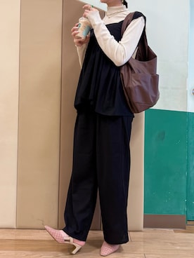 さやぽんぬ。さん（レディース・163cm）の春コーディネート