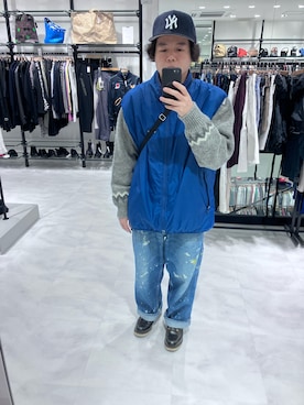 「L.L.Bean（エルエルビーン）のアイテム（トップス）」を使った、ryota3653さん（メンズ・168cm）の冬コーディネート