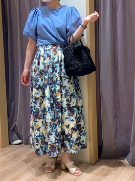 「Te chichi CLASSIC（テチチクラシック）のアイテム」を使った、minamichanさん（レディース・163cm）の春コーディネート
