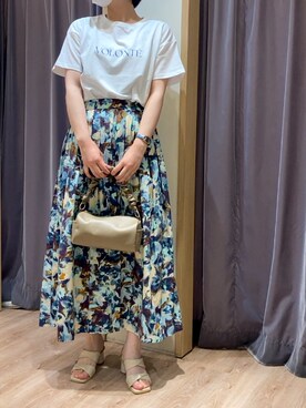 「Te chichi CLASSIC（テチチクラシック）のアイテム」を使った、minamichanさん（レディース・163cm）の春コーディネート