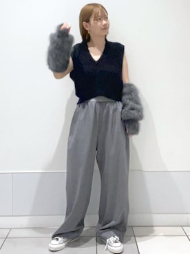 「モヘヤ」｜natsukiさん（レディース・154cm）の秋コーディネート
