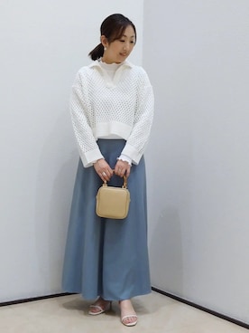 Kagawaさん（レディース・161cm）の春コーディネート