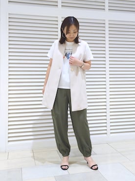 Kagawaさん（レディース・161cm）の春コーディネート