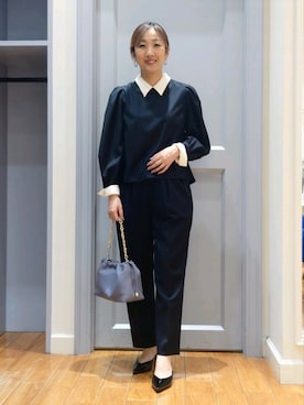 Kagawaさん（レディース・161cm）の冬コーディネート