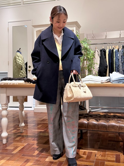 セール】SP140リバーコート起毛メルトン仕上げ（その他アウター