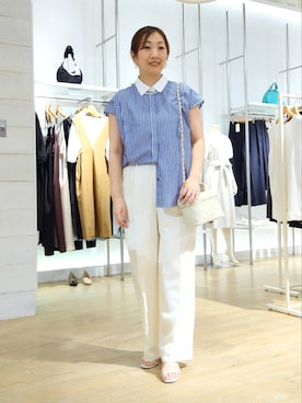 Kagawaさん（レディース・161cm）の夏コーディネート