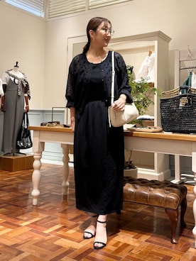 「NOLLEY’S（ノーリーズ）のアイテム」を使った、Kagawaさん（骨格ストレート・レディース・161cm）の夏コーディネート