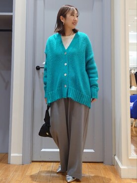 「シンフルコーデ」｜「アイテム（アクセサリー）」を使った、Kagawaさん（レディース・161cm）の冬コーディネート