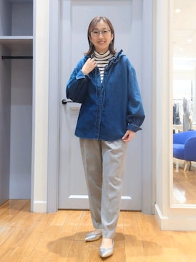 Kagawaさん（レディース・161cm）の冬コーディネート