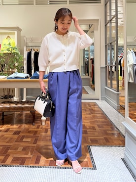 「grace grace （グラスグラス）のアイテム」を使った、Kagawaさん（レディース・161cm）の夏コーディネート
