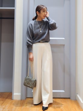 Kagawaさん（レディース・161cm）の冬コーディネート