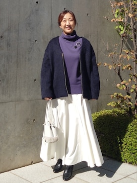 Kagawaさん（レディース・161cm）の秋コーディネート