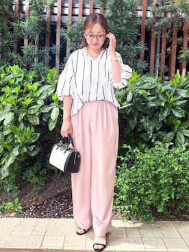 「grace grace （グラスグラス）のアイテム」を使った、Kagawaさん（レディース・161cm）の春コーディネート