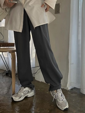 「WILLFULLY（ウィルフリー）のアイテム」を使った、hara sayakaさん（レディース・156cm）の春コーディネート