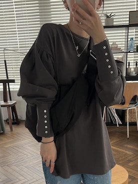 「WILLFULLY（ウィルフリー）のアイテム」を使った、hara sayakaさん（レディース・156cm）の春コーディネート