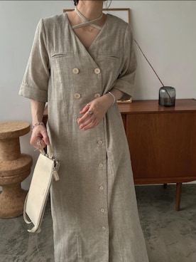 「JIL SANDER（ジルサンダー）のアイテム」を使った、hara sayakaさん（レディース・156cm）の春コーディネート