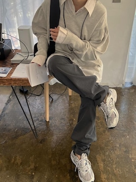 「WILLFULLY（ウィルフリー）のアイテム」を使った、hara sayakaさん（レディース・156cm）の春コーディネート