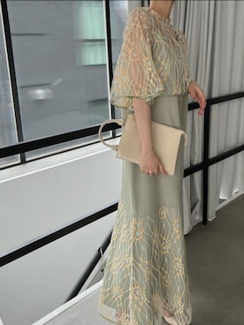 「JIL SANDER（ジルサンダー）のアイテム」を使った、hara sayakaさん（レディース・156cm）の夏コーディネート
