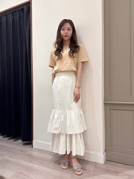 「WA ORiental TRaffic（ダブルエーオリエンタルトラフィック）のアイテム」を使った、a y a n o さん（レディース・156cm）の夏コーディネート