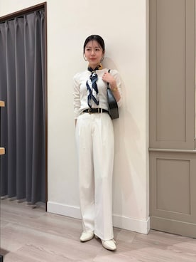 「MISCH MASCH（ミッシュマッシュ）のアイテム」を使った、a y a n o さん（レディース・156cm）の夏コーディネート