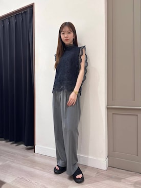 「WA ORiental TRaffic（ダブルエーオリエンタルトラフィック）のアイテム」を使った、a y a n o さん（レディース・156cm）の夏コーディネート