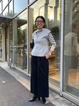 「アキコーデ」｜mitaniiiiiさん（レディース・168cm）の秋コーディネート