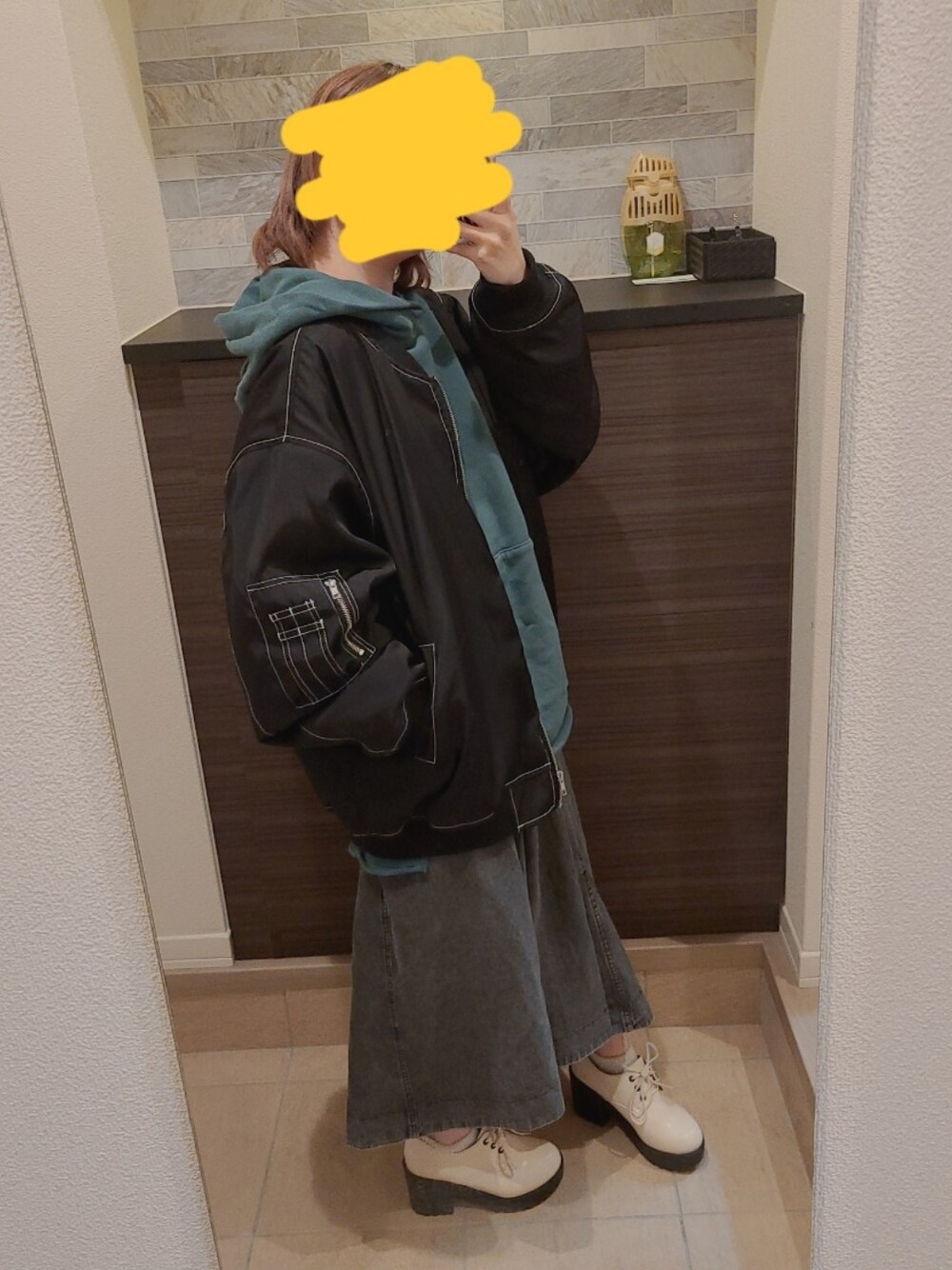 PUNYUS(プニュズ)の「ステッチMA-1(MA-1)」 - WEAR PUNYUS(プニュズ)の「ステッチMA-1(MA-1)」 - WEAR