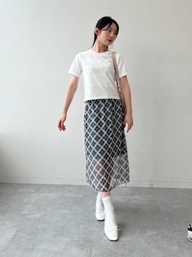 「3.3 Field Trip （3.3フィールドトリップ）のアイテム」を使った、みれいさん（レディース・150cm）の夏コーディネート