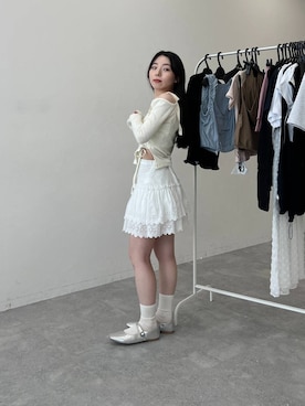 「3.3 Field Trip （3.3フィールドトリップ）のアイテム」を使った、みれいさん（レディース・150cm）の春コーディネート