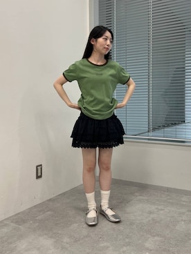 「AMESWORLDWIDE（アメスワールドワイド）のアイテム」を使った、みれいさん（レディース・150cm）の夏コーディネート