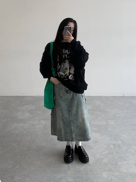 「ALAND（エーランド）のアイテム」を使った、みれいさん（レディース・150cm）の秋コーディネート
