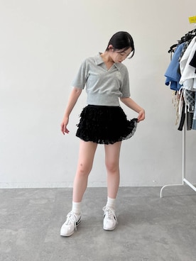 「Midnight Move（ミッドナイトムーブ）のアイテム」を使った、みれいさん（レディース・150cm）の夏コーディネート