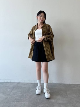 「ALAND（エーランド）のアイテム」を使った、みれいさん（レディース・150cm）の秋コーディネート