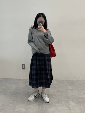 「3.3 Field Trip （3.3フィールドトリップ）のアイテム」を使った、みれいさん（レディース・150cm）の秋コーディネート