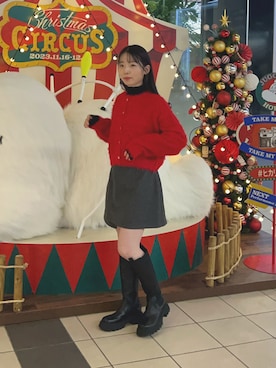 「あけましておめでとうございます！」｜みれいさん（レディース・150cm）の冬コーディネート