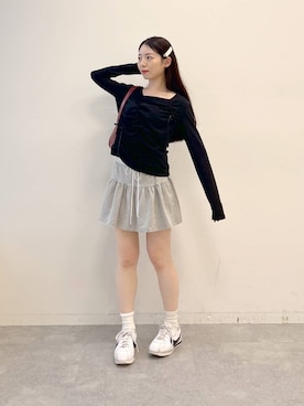 「DEARSTALKER（ディアストーカー）のアイテム」を使った、みれいさん（レディース・150cm）の夏コーディネート