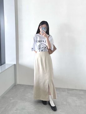 「ALAND（エーランド）のアイテム」を使った、みれいさん（レディース・150cm）の春コーディネート