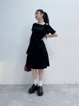 「PLASMASPHERE（プラズマスフィア）のアイテム」を使った、みれいさん（レディース・150cm）の夏コーディネート