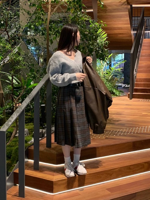 セール】【UNISEX】3.3 Field Trip／リブロゴマフラー（マフラー