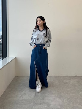 「Midnight Move（ミッドナイトムーブ）のアイテム」を使った、みれいさん（レディース・150cm）の春コーディネート