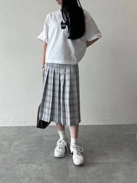 「LIFE WORK（ライフワーク）のアイテム（トップス）」を使った、みれいさん（レディース・150cm）の夏コーディネート