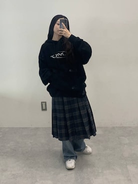 「LMCのアイテム」を使った、みれいさん（レディース・150cm）の秋コーディネート