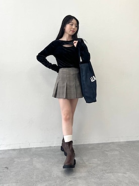 「24SS春の新作」｜みれいさん（レディース・150cm）の冬コーディネート