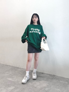 「重ね着ベストシーズン」｜みれいさん（レディース・150cm）の秋コーディネート